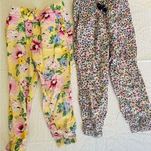 H&M Woven Joggers Toddler Girl's 2/3